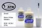 Preview: Smart, Moon White Metallic, EDE / ECM / CF5L: 20ml Lackstift + 20ml Klarlack - Set, von ATW Autoteile West.
